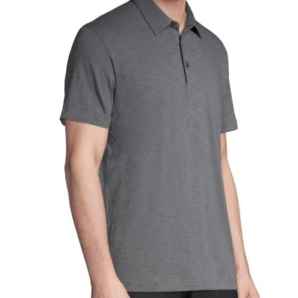 Theory Men's Bron Cosmos Cotton Polo Shirt NWT - Picture 3 of 7